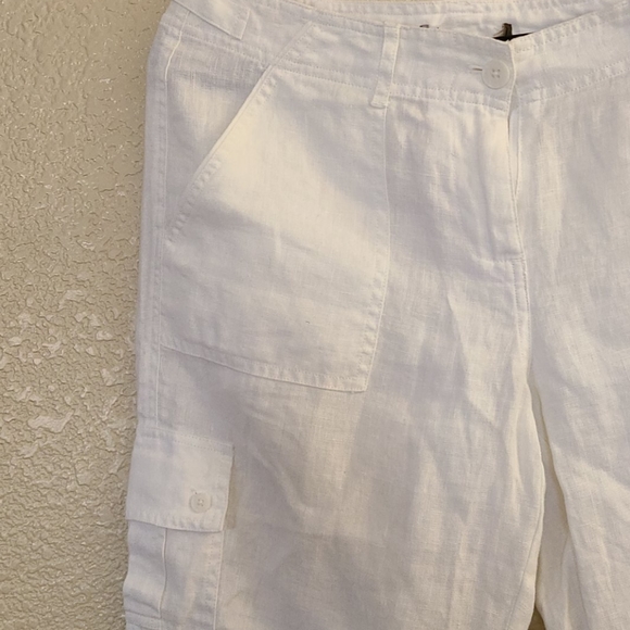 White linen pants - Picture 4 of 5